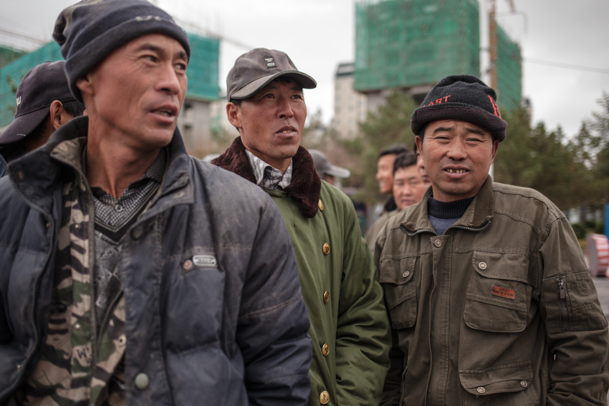 Arbeiter in Hulun Buir - Innere Mongolei - China