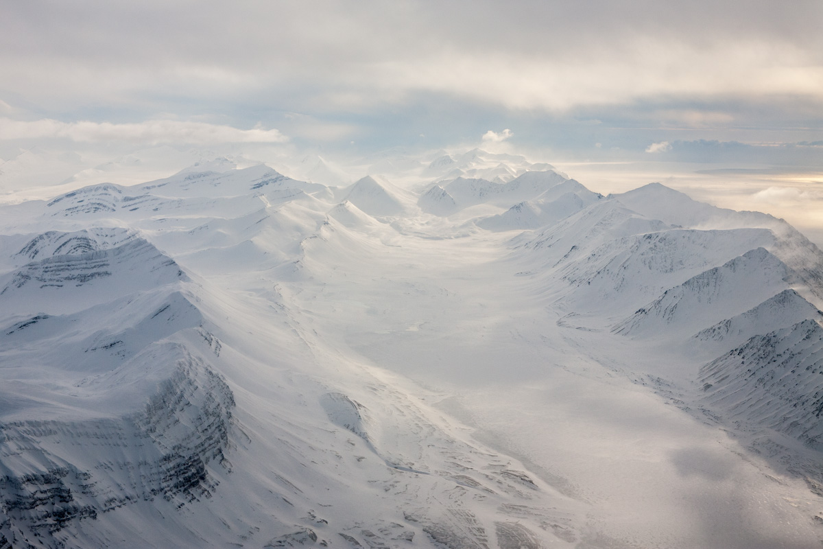 arktis arctic spitzbergen svalbard Linnedalen winter schnee snow